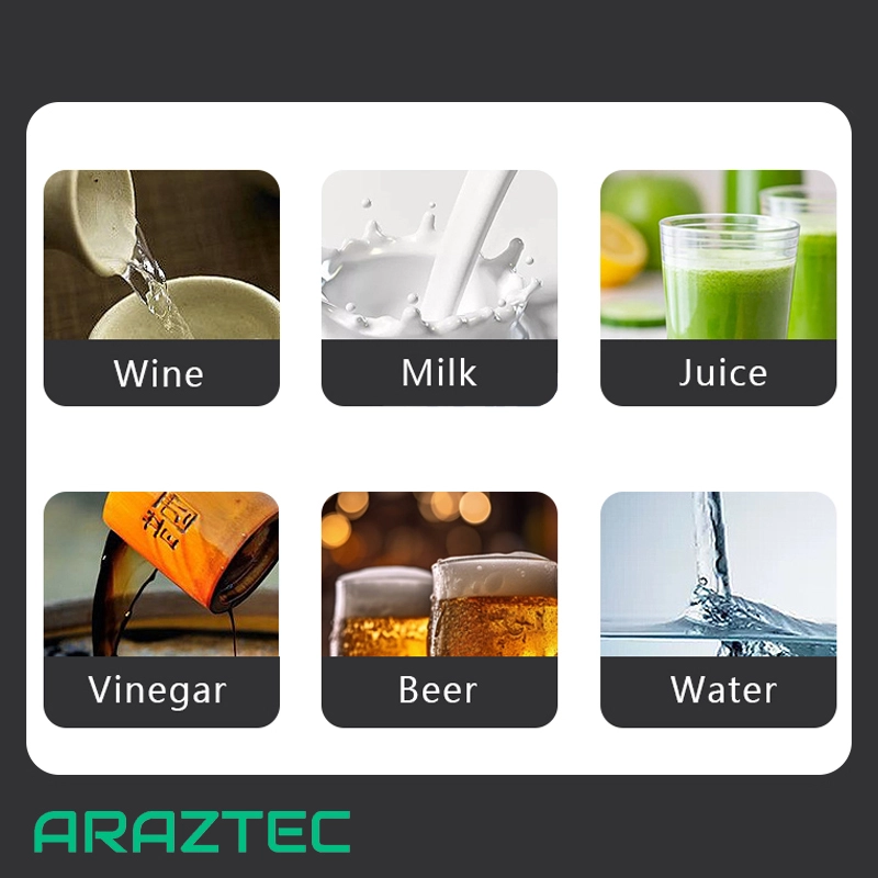 دستگاه پرکن مایعات رقیق دیجیتال تک نازل 5 الی 3500 میلی لیتر مدل F4 آرازتک