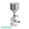 دستگاه پرکن مایعات رقیق و غلیظ فول پنوماتیک 5 الی 60 میلی لیتر مدل F8 آرازتک
