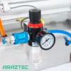 دستگاه پرکن مایعات غلیظ و رقیق پنوماتیک 100-1000 میلی لیتر مدل F2 آرازتک