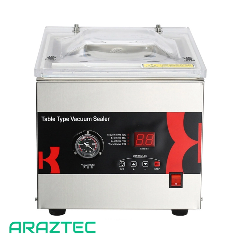 دستگاه بسته بندی وکیوم صنعتی دوخت ۲۶ سانتی متری مدل V1 آرازتک