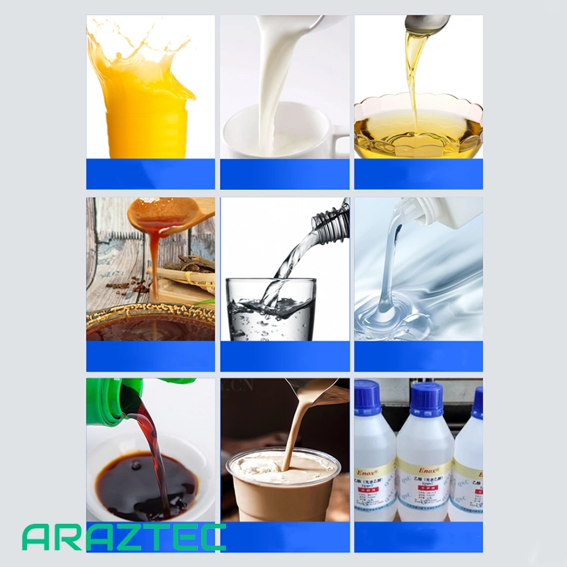 دستگاه پرکن بسته بندی ساشه 10-300 میلیلیتر سه طرف دوخت مایعات رقیق مدل S21 آرازتک