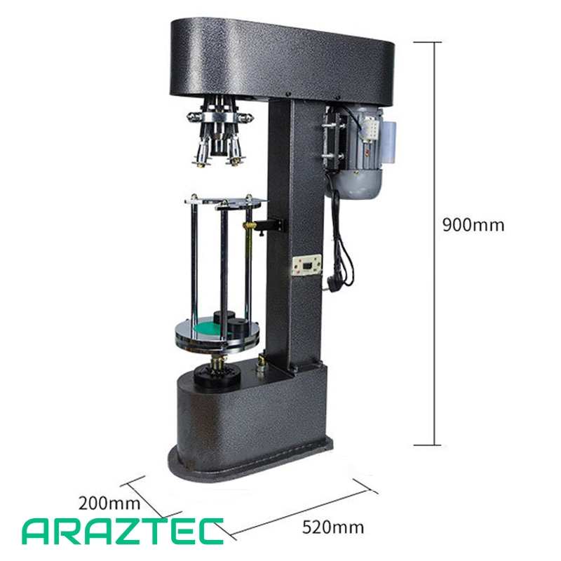 دستگاه دربند بطری نیمه اتوماتیک تک نازل مدل CM4 آرازتک