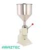 دستگاه پرکن مایعات رقیق و غلیظ دستی 10 الی 100 میلی لیتر مدل F27 آرازتک