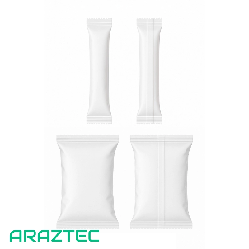 دستگاه پرکن بسته بندی ساشه 0.1-200 گرم بک سیل دو توزین پودر و گرانول (مدادی) مدل S42 آرازتک