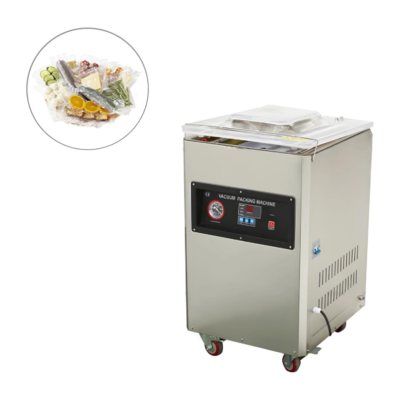 دستگاه بسته بندی وکیوم صنعتی دوخت ۴۰ سانتی متری با تزریق گاز مدل V4 آرازتک