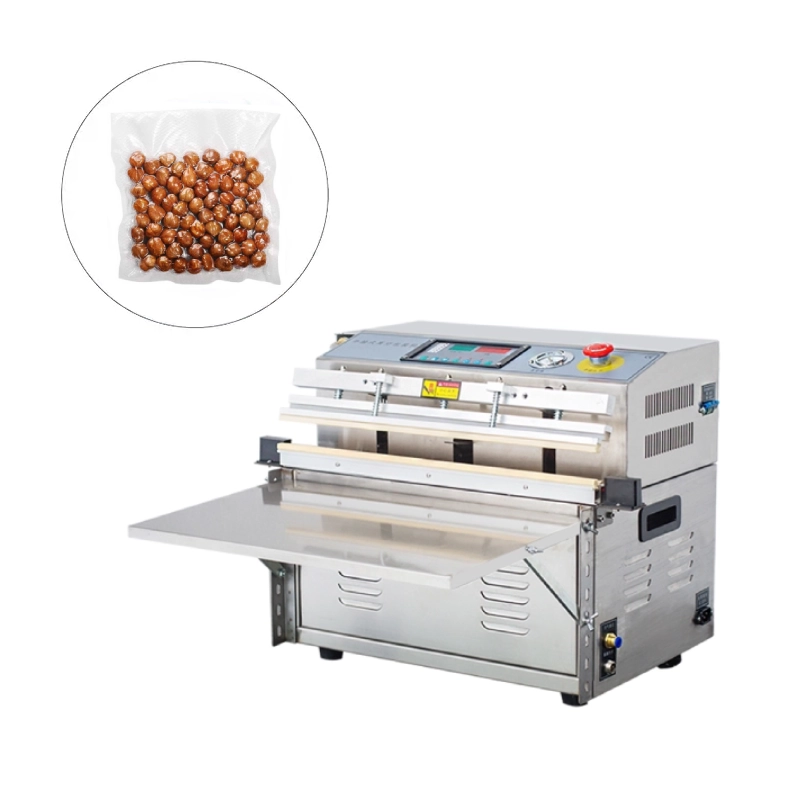 دستگاه بسته بندی وکیوم صنعتی استیل ضدزنگ دوخت ۵۰ سانتی متری مدل V7 آرازتک