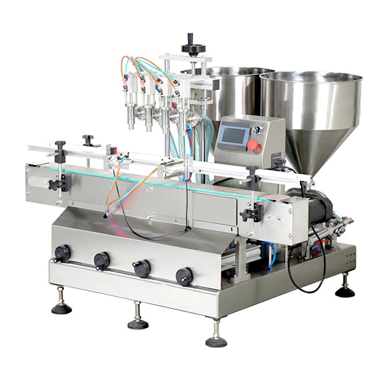 دستگاه پرکن اتوماتیک بطری آب معدنی مدل QTF-4P آرازتک