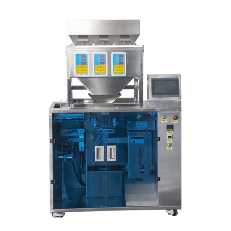 دستگاه پرکن بسته بندی پاکت آماده اتوماتیک 1-100 گرم گرانول مدل PR20-3T100 آرازتک