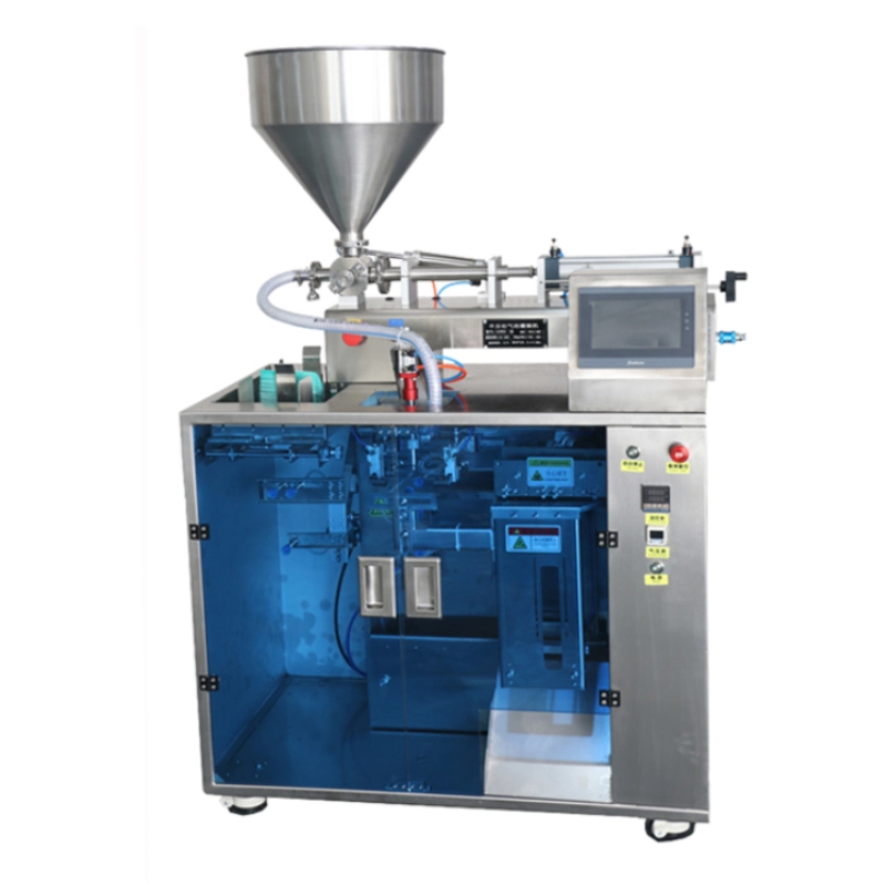 دستگاه پرکن بستهبندی پاکت آماده 50-500 میلیلیتر مایعات غلیظ و رقیق مدل PR20-G500 آرازتک