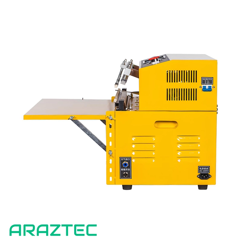 دستگاه بسته بندی وکیوم صنعتی آهنی با رنگ الکتروستاتیک دوخت ۵۰ سانتی متری مدل V7 آرازتک